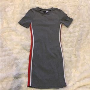 gray bodycon dress